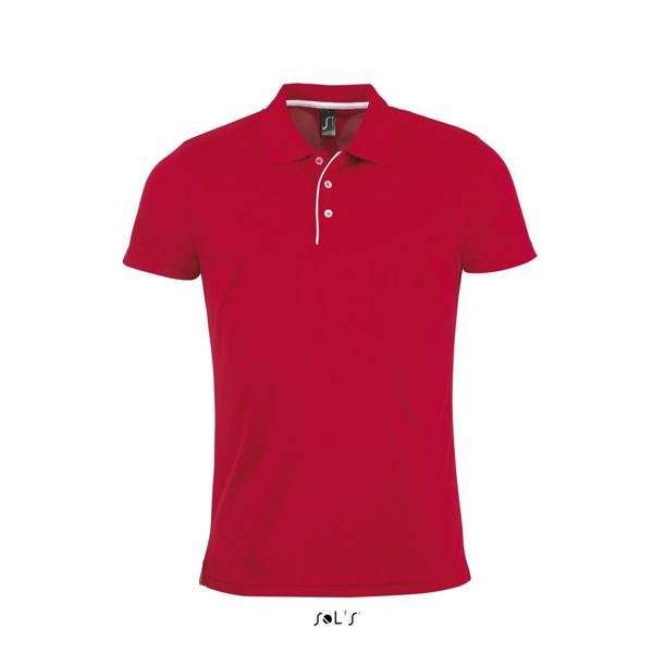 Performer Men pikee punainen