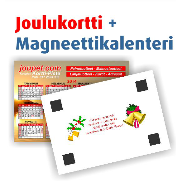 joulukortti magneettikalenteri joulukortti magneettikalenteri
