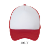 bubble verkkolippis 516 white-red