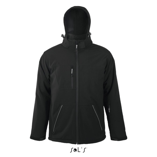 Rock Men winter softshell 312 Black