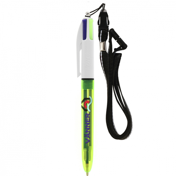 BIC 4 Colours 1114 lanyard