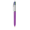 bic 4 colours shine violetti