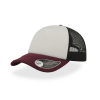 Rapper white-black burgundy